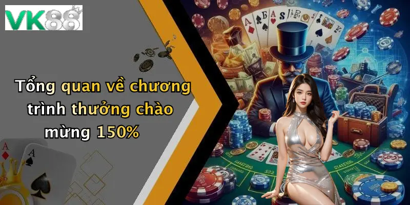 Tổng quan về chương trình thưởng chào mừng 150% HI88